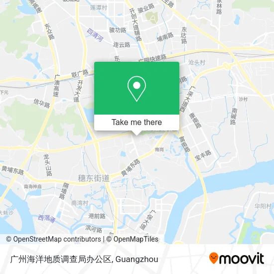 广州海洋地质调查局办公区 map