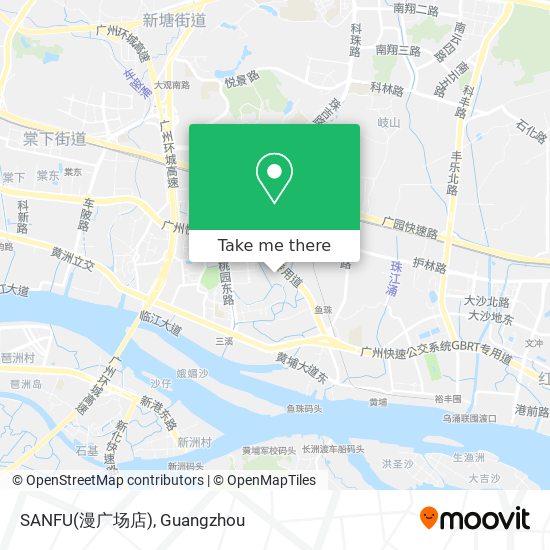SANFU(漫广场店) map