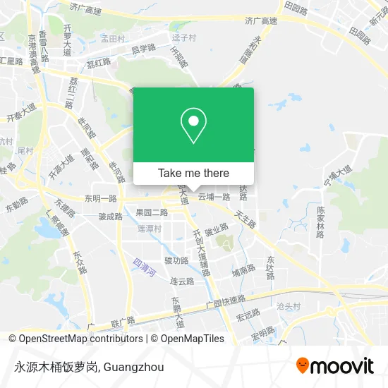永源木桶饭萝岗 map