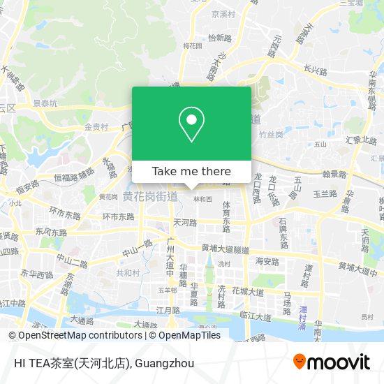 HI TEA茶室(天河北店) map