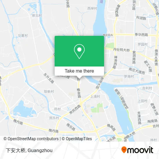 下安大桥 map
