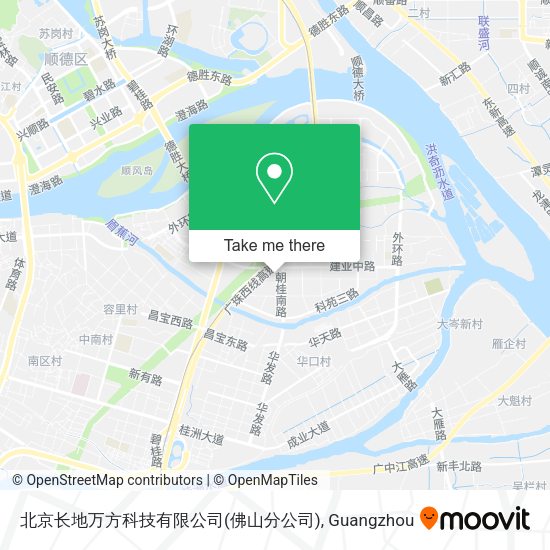 北京长地万方科技有限公司(佛山分公司) map