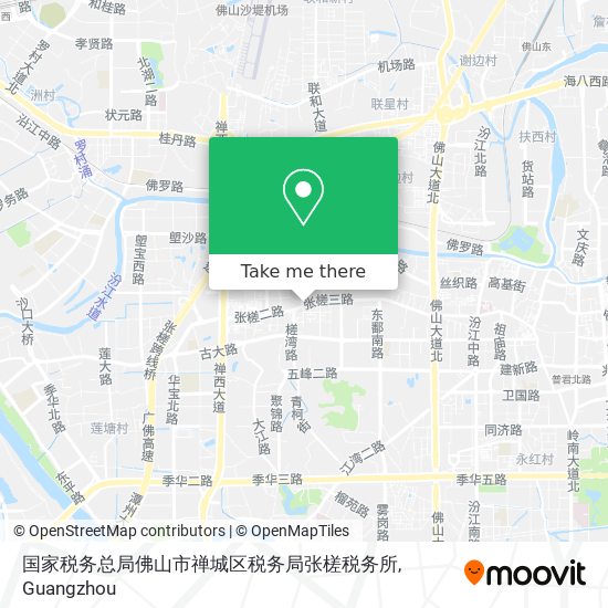 国家税务总局佛山市禅城区税务局张槎税务所 map