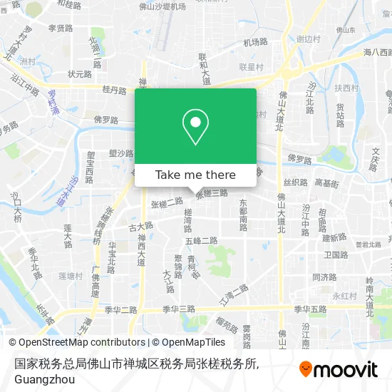 国家税务总局佛山市禅城区税务局张槎税务所 map