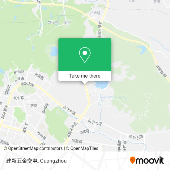 建新五金交电 map