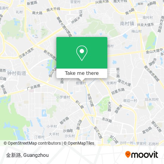 金新路 map