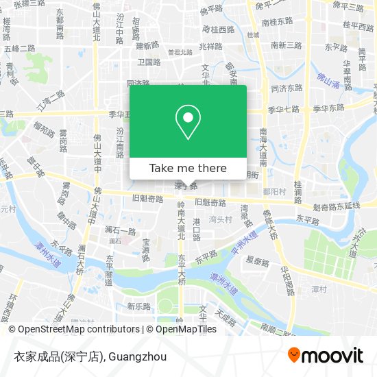 衣家成品(深宁店) map