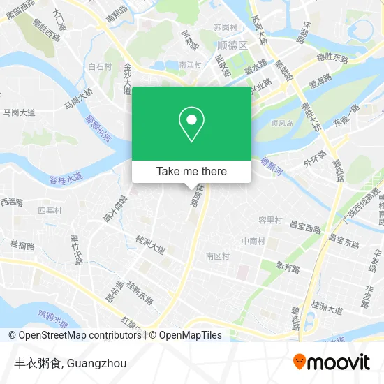 丰衣粥食 map