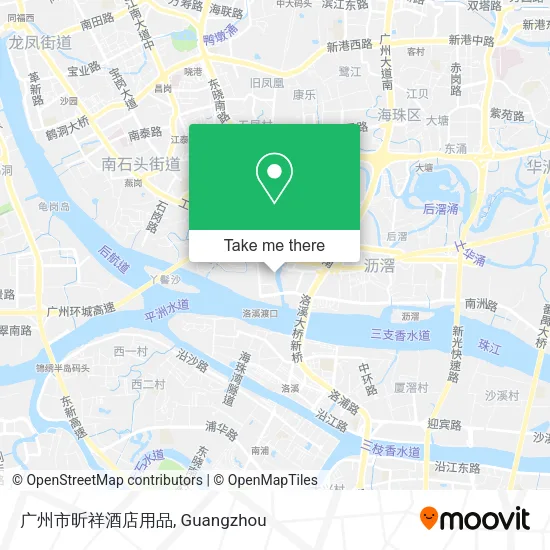 广州市昕祥酒店用品 map