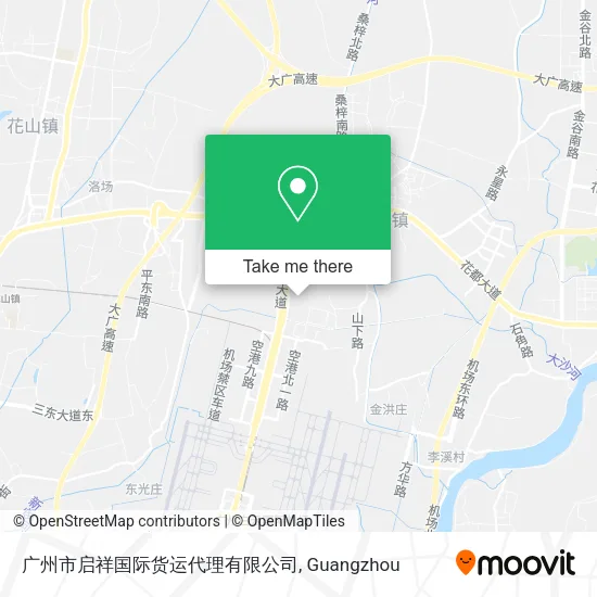 广州市启祥国际货运代理有限公司 map