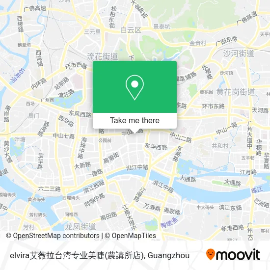 elvira艾薇拉台湾专业美睫(農講所店) map