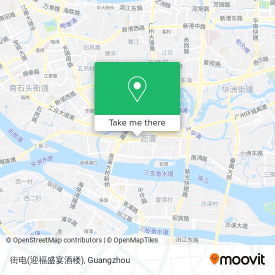 街电(迎福盛宴酒楼) map