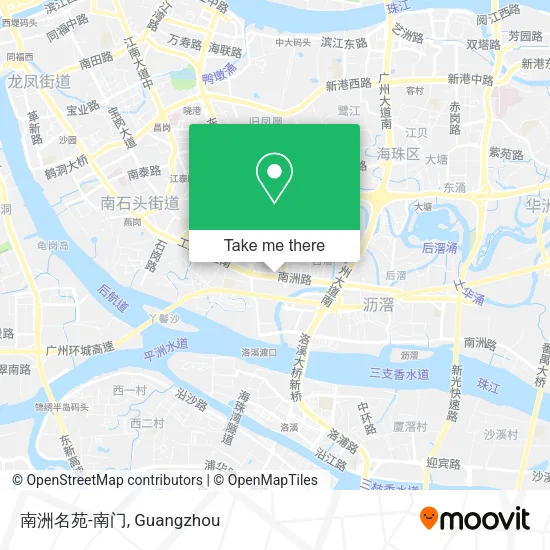 南洲名苑-南门 map