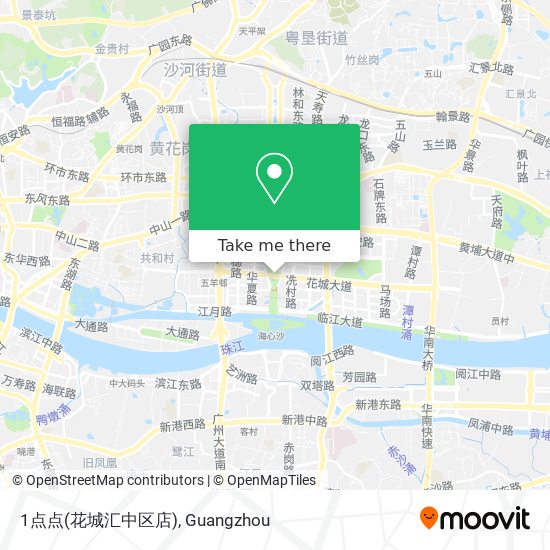 1点点(花城汇中区店) map