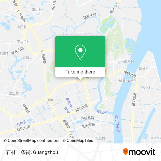 石材一条街 map