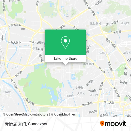 青怡居-东门 map