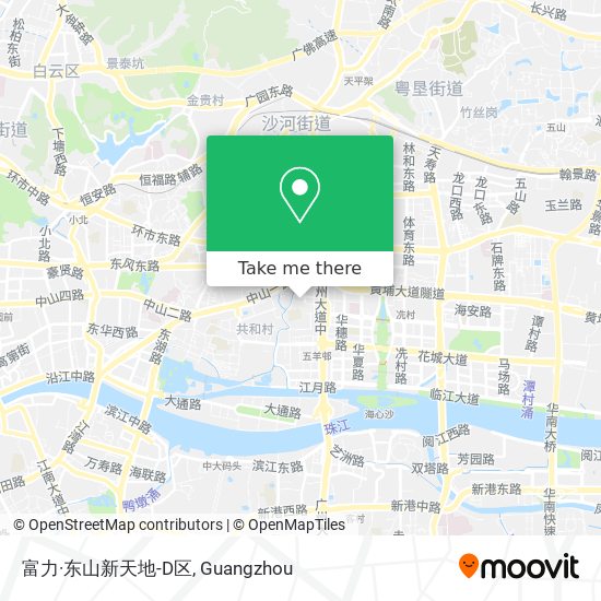 富力·东山新天地-D区 map