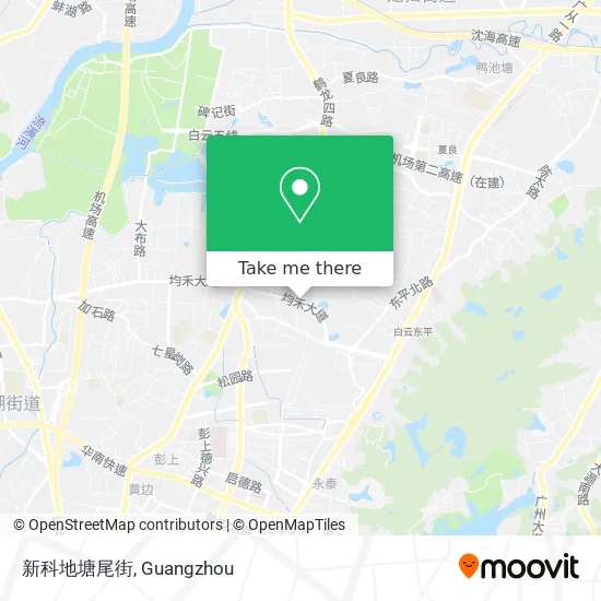 新科地塘尾街 map