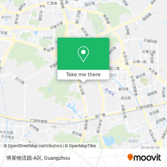 博展物流园-A区 map