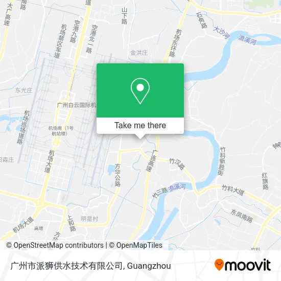 广州市派狮供水技术有限公司 map