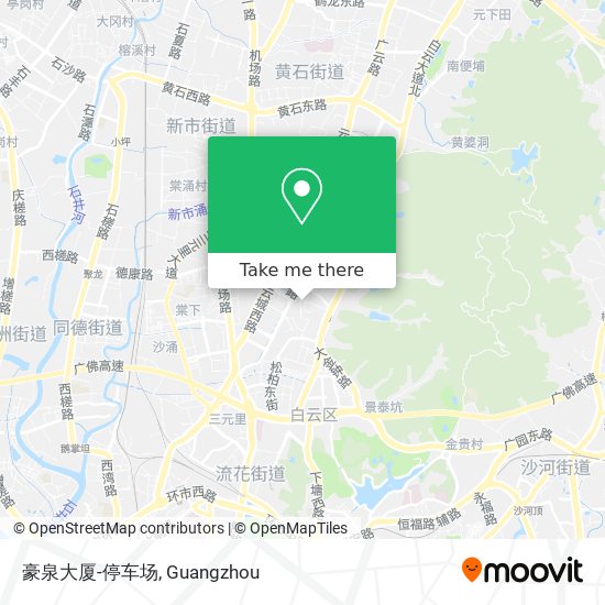 豪泉大厦-停车场 map