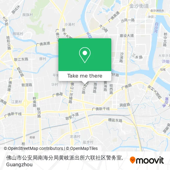 佛山市公安局南海分局黄岐派出所六联社区警务室 map