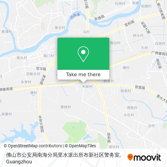 佛山市公安局南海分局里水派出所布新社区警务室 map