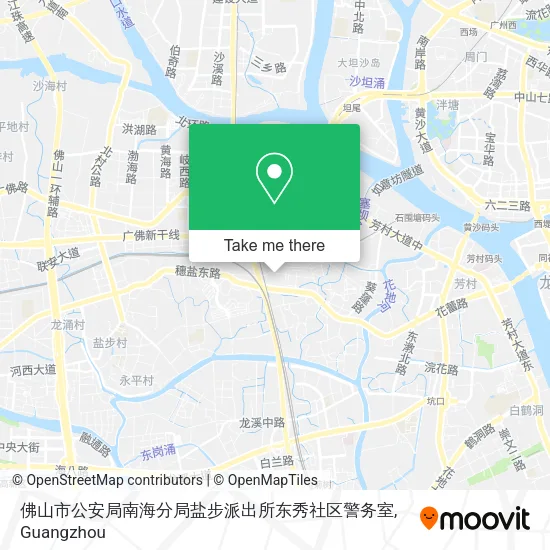 佛山市公安局南海分局盐步派出所东秀社区警务室 map