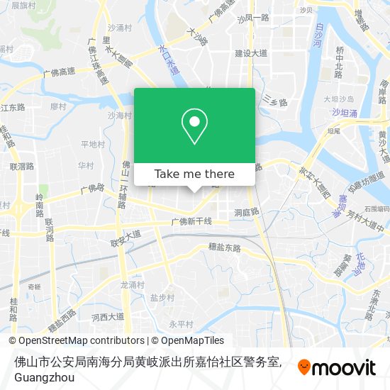 佛山市公安局南海分局黄岐派出所嘉怡社区警务室 map