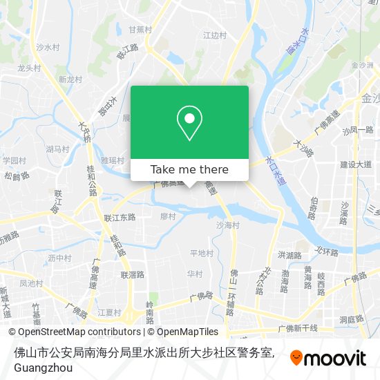 佛山市公安局南海分局里水派出所大步社区警务室 map