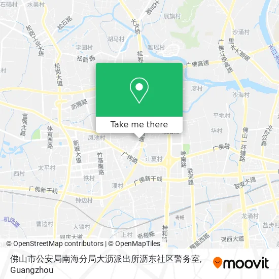 佛山市公安局南海分局大沥派出所沥东社区警务室 map