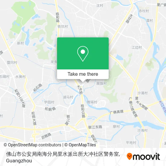 佛山市公安局南海分局里水派出所大冲社区警务室 map