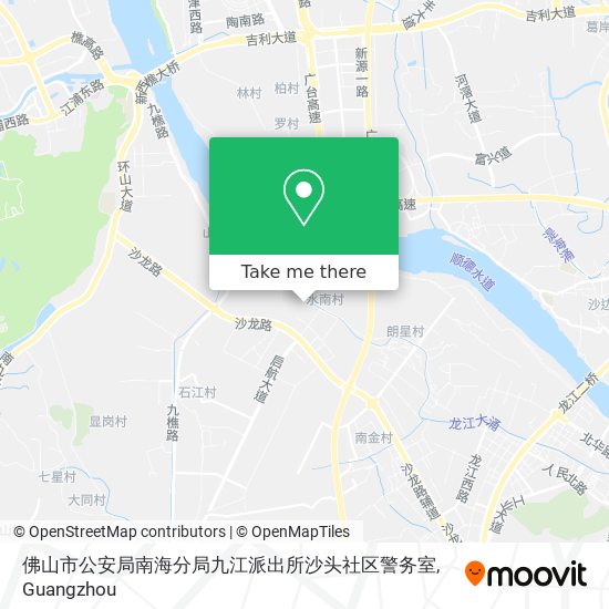 佛山市公安局南海分局九江派出所沙头社区警务室 map