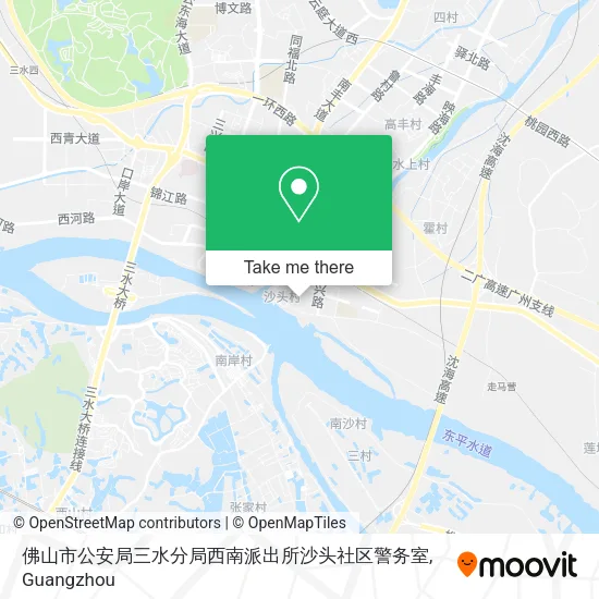 佛山市公安局三水分局西南派出所沙头社区警务室 map