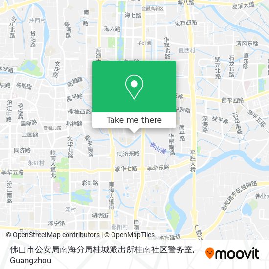 佛山市公安局南海分局桂城派出所桂南社区警务室 map