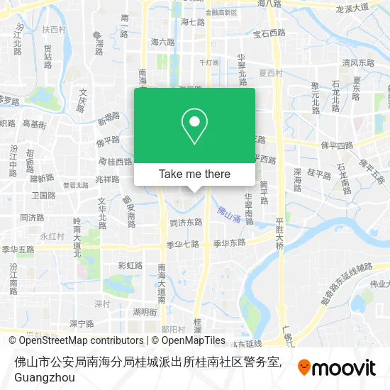 佛山市公安局南海分局桂城派出所桂南社区警务室 map