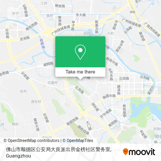 佛山市顺德区公安局大良派出所金榜社区警务室 map