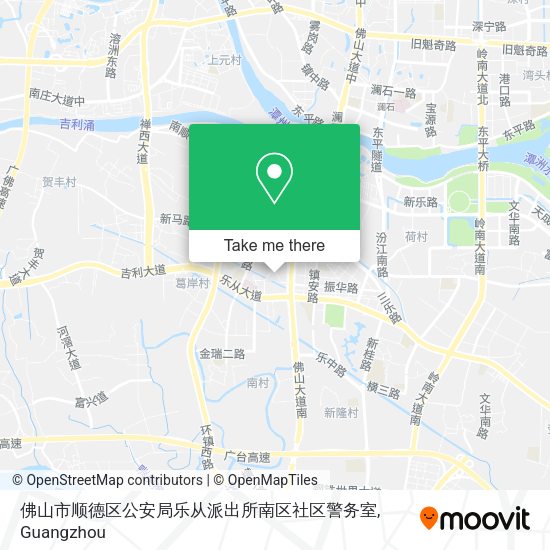 佛山市顺德区公安局乐从派出所南区社区警务室 map