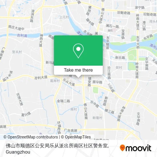 佛山市顺德区公安局乐从派出所南区社区警务室 map