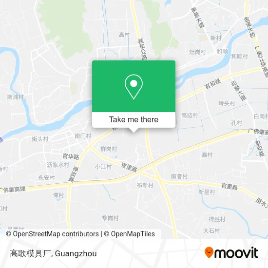 高歌模具厂 map