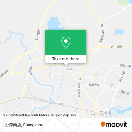 贤德药店 map