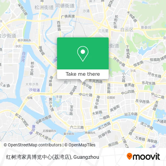 红树湾家具博览中心(荔湾店) map