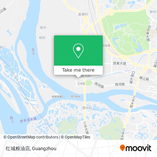 红城粮油店 map