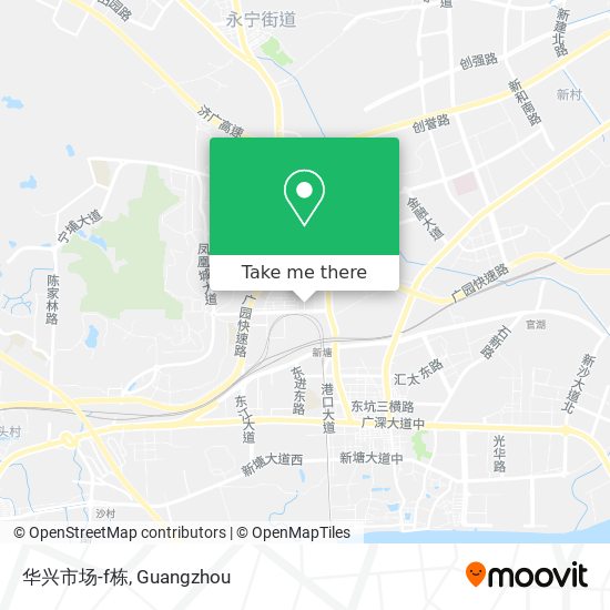 华兴市场-f栋 map