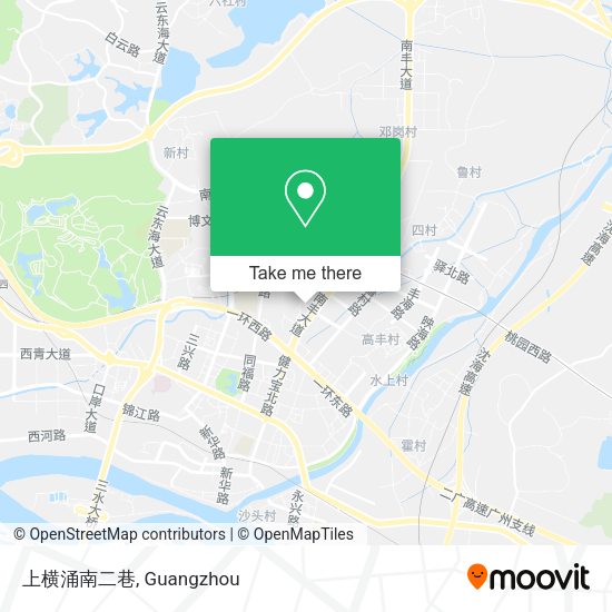 上横涌南二巷 map