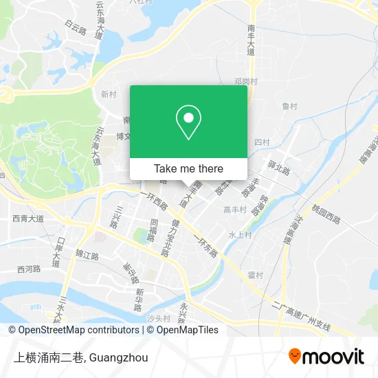 上横涌南二巷 map