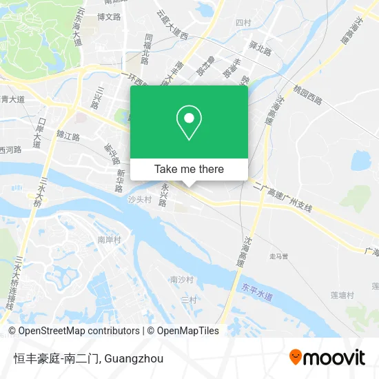 恒丰豪庭-南二门 map