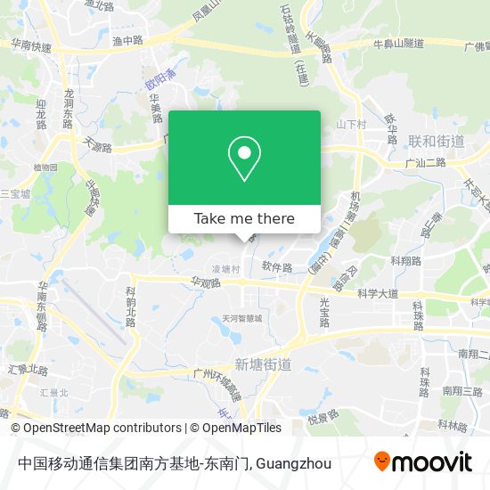 中国移动通信集团南方基地-东南门 map