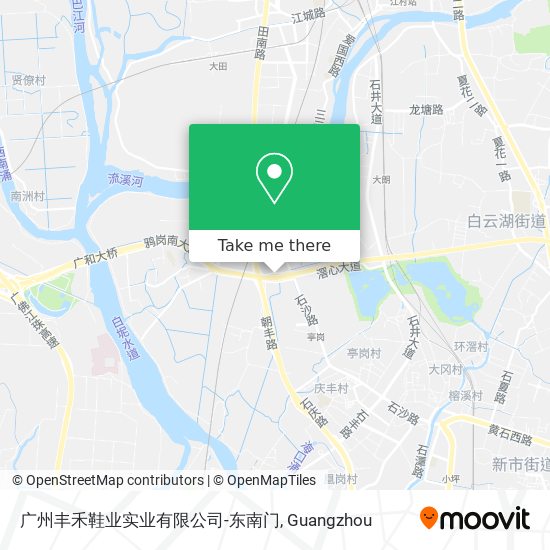广州丰禾鞋业实业有限公司-东南门 map