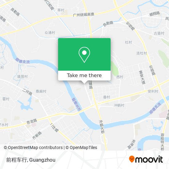 前程车行 map